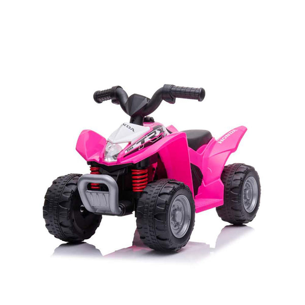 acquista Quad Elettrico per Bambini Licenza Ufficiale Honda TRX 250X Luci LED e Bluetooth Rosa