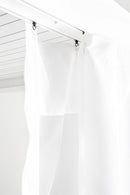 Set 4 Teli Laterali con Zanzariera per Pergola Ocean 3x3 Bianchi