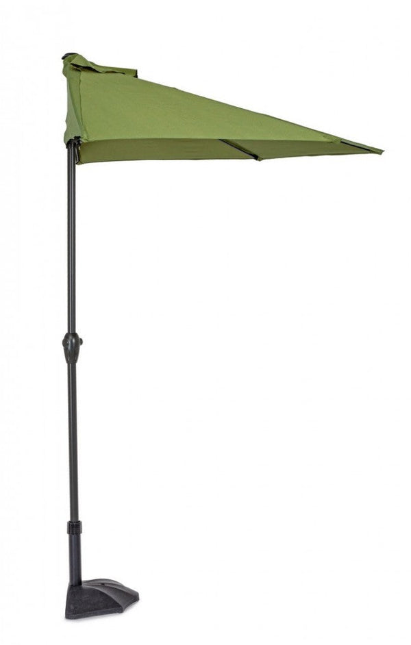 Kalife Mezzaluna Parasol de Jardin 2,7m Olive en Aluminium acquista