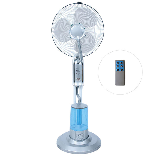 Ventilateur sur pied 40cm avec nébuliseur d'eau + télécommande online