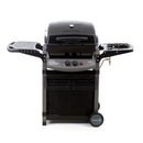 Barbecue a Gas GPL Pietra Lavica 2 Fuochi 10kW con Fornello Laterale Sochef Piùsaporillo