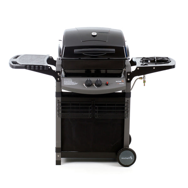 prezzo Barbecue à Gaz GPL Pierre de Lave 2 Brûleurs 10kW avec Brûleur Latéral Sochef Piùsaporillo