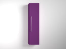 Mobile da Bagno a Colonna 1 Anta in Melaminico 35x18x160cm TFT Samoa Viola