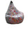 Pouf Pouf en Polyester Design Lettere Avalli