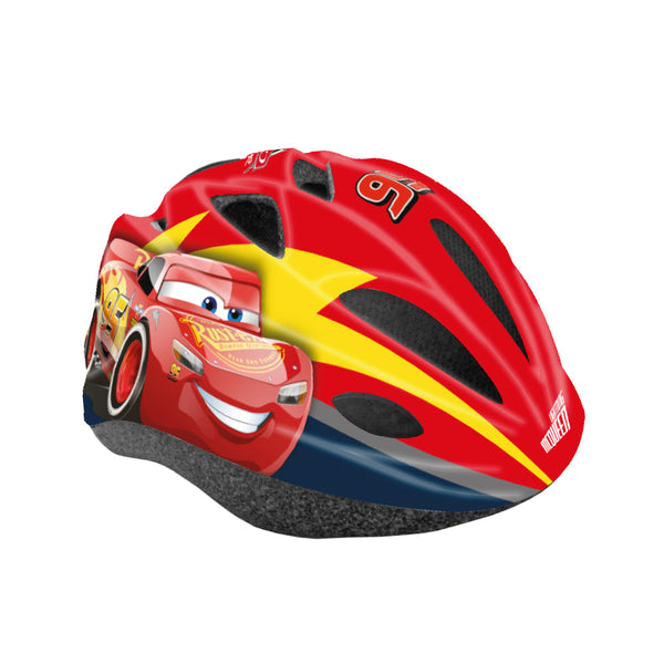 Casque pour enfant mesurant 52-56 cm avec trous d'aération avec licence Disney Cars sconto