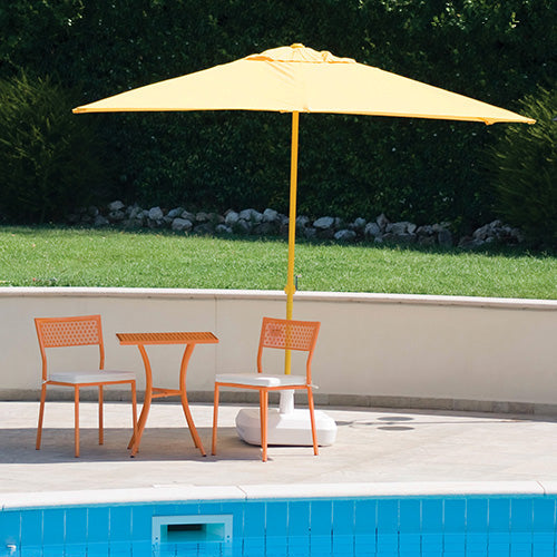 Parasol Rectangulaire Jaune Structure Aluminium 200X300Cm pour Jardin pour Mobilier Extérieur  prezzo