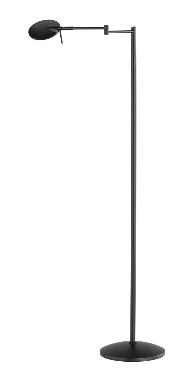 Lampadaire LED d'intérieur en Métal Noir Mat prezzo