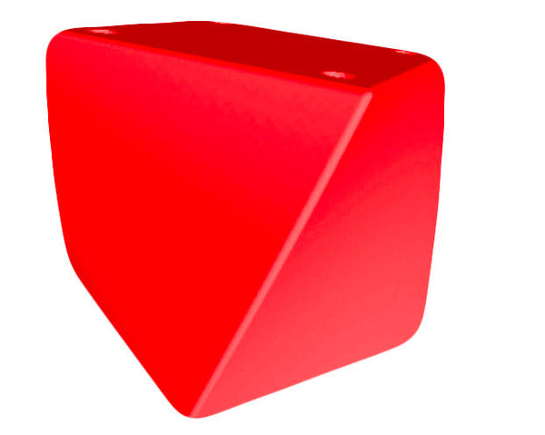 Pouf da Giardino 45x45 cm in Resina Arkema Twisty Pouf Cherry prezzo
