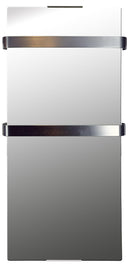 Scaldasalviette da Bagno in Vetro Temperato 100x46cm 900W CheminArte Specchio