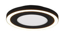 Plafoniera da Interno a LED in Plastica Nero Opaco