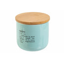 Set 3 Barattoli Sale Zucchero e Caffè Double Face 500 ml in New Bone China VdE Tivoli 1996