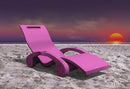 Lettino Chaise Longue Galleggiante da Esterno Giardino Arkema Serendipity Cherry