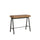Console Extensible 90-290x40x77 cm en Mélamine Marron