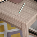 Scrivania da Ufficio Porta PC 105x50x137,5 cm con Libreria in Legno Truciolare Marrone