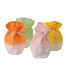 Set 16 Sacchetto in Tessuto 17 cm x 9 Ø 