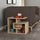Table basse 54x40x45 cm Chêne Labirent