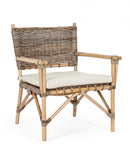Poltrona 68,5x70x80h cm con Cuscini Tarifa 