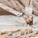 Paniere Rettangolari Home in Vimini Larghezza 40 cm