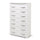Commode Settimino Maxi 127x76x41 cm frêne blanc