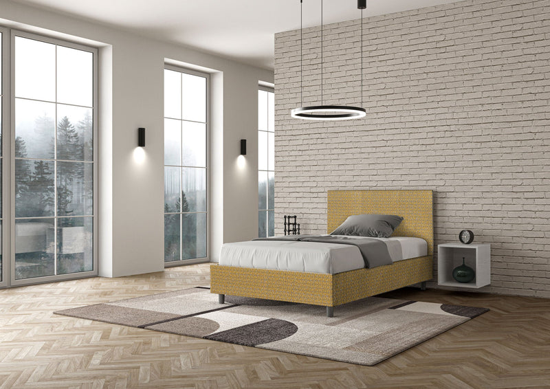 Letto 1 Piazza e Mezzo Adele Labirinto 06 Giallo Varie Misure