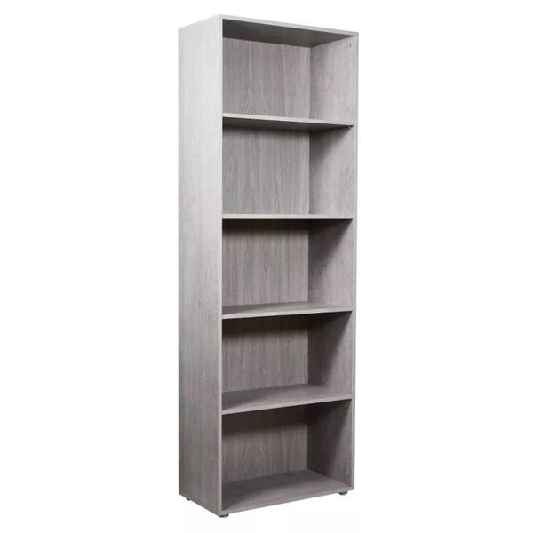 Libreria 5 Ripiani 68,8x35,3x200,6 cm in Truciolare Nobilitato Cemento online