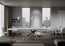 Tavolo Allungabile 200-460x90x77 cm Volantis Bianco Frassino Telaio 4C 