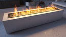 Bruciatore a Bioetanolo da Incasso 120x20x7,5 cm Black Burner 1200 Nero