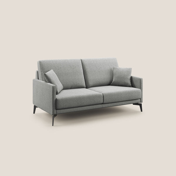 acquista Divano 2 Posti 140x94x90 cm in Tessuto Grigio Chiaro