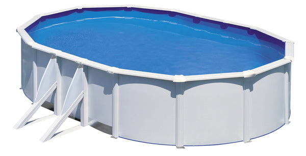 Piscine Hors Sol Ovale 610x375xh120 cm en Acier et PVC Gre Fidji online