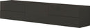 Mobile TV 1 Anta 4 Cassetti 170x40x35,2 cm Metis Antracite Lucido