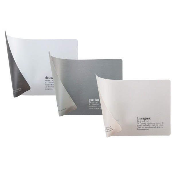 Lot de 6 sets de table double face 45x30x0,1 cm en PVC VdE Tivoli 1996 acquista