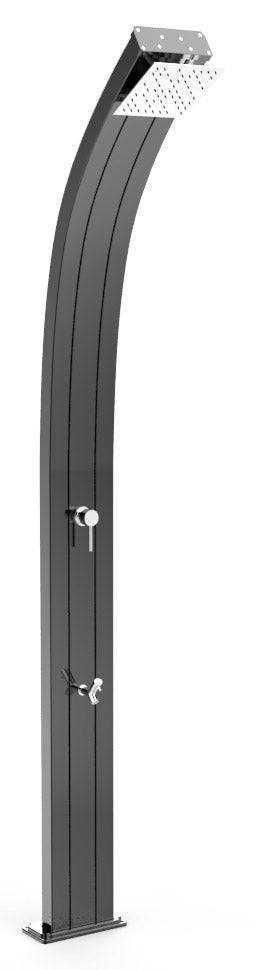 Minuteur de douche solaire de jardin et lave-pieds Arkema Spring Top Line Perla Nera sconto