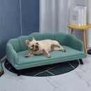 Cuccia Divano per Gatti e Cani di Media Taglia 98,5x60,5x35 cm  Verde