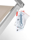 Lettino Prendisole da Giardino 183/190x61x38 cm in Alluminio e Textilene Beige