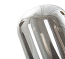 Lampadario Glam Galaxy 100x10x80 cm in Ferro e Vetro Fumo e Oro
