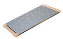 Tagliere da Cucina 48X21,5 cm In Legno e Acciaio Giusto 