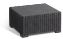 Tavolino da Giardino 68x68x35 cm in Resina Keter California Antracite