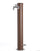 Fontaine de jardin avec robinet double Belfer 42/ARR Rouille