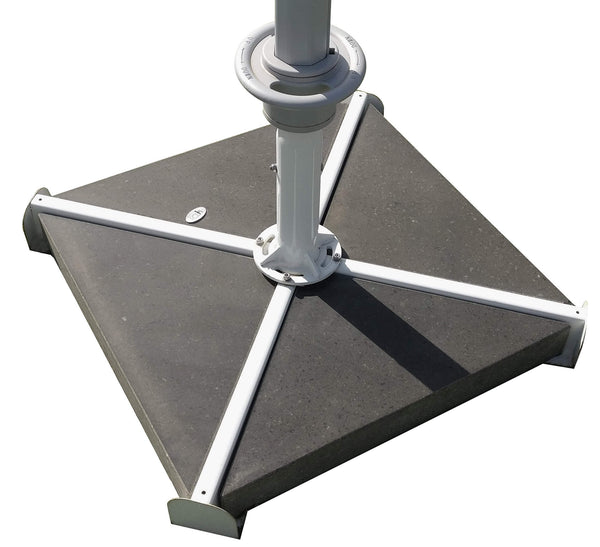 Base de parasol de jardin en marbre poli Kraus Fiore Due acquista