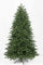 Albero di Natale Artificiale Realistico con Rami Fitti 240 cm 1299 Rami Montaggio a Ombrello Verde