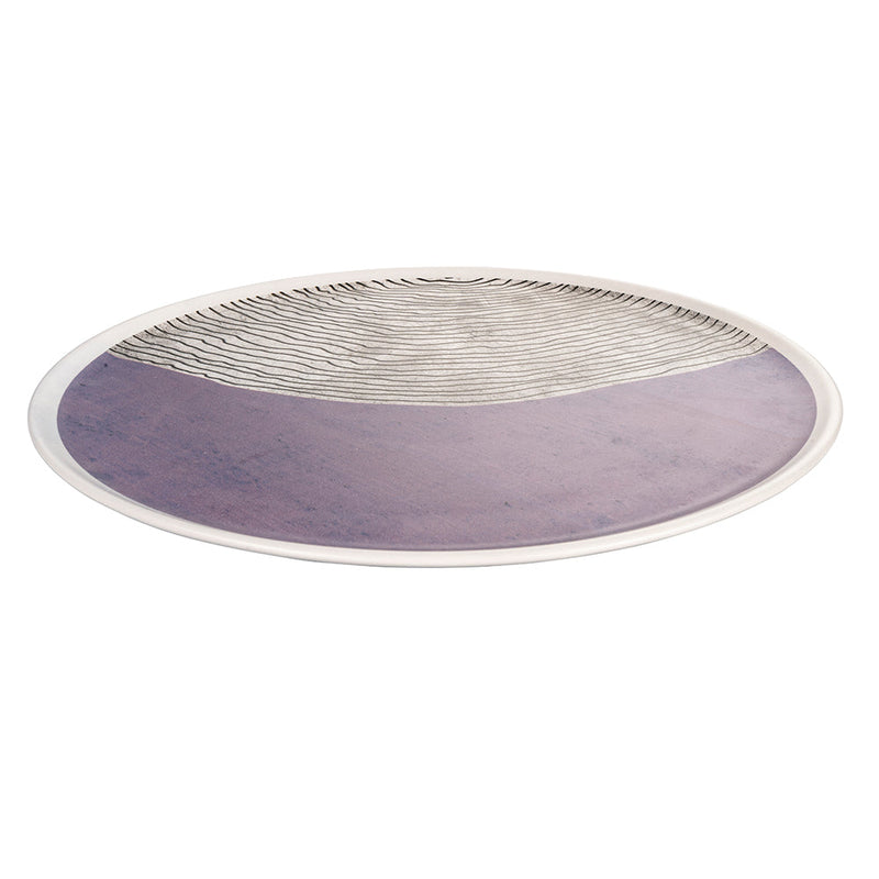 Set 4 Piatti Pizza Ø32x1,5 cm  in Ceramica VdE Tivoli 1996 Switch 