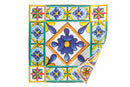 Set 6 Tovagliette Quadrata Double Face 37x37 cm Villa d'Este Home Tivoli Costiera