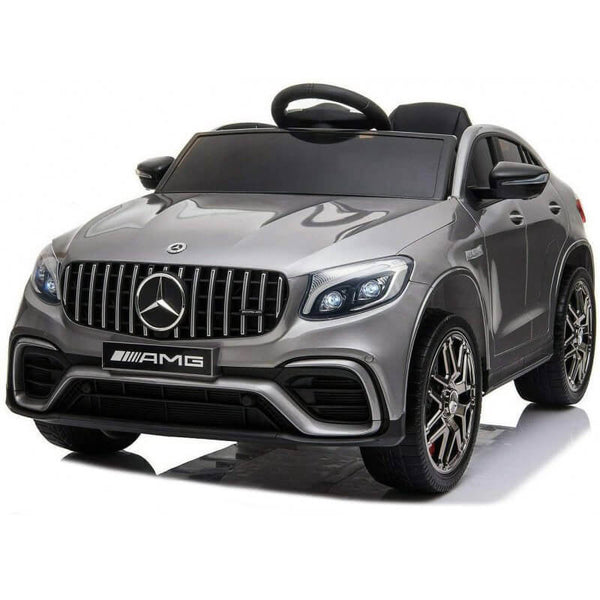 prezzo Voiture Porteuse Électrique 12V Mercedes GLC 63S Coupé Gris Métallisé
