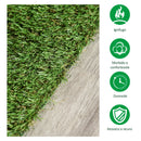Erba Sintetica per Giardino 20 mm 4x1m Verde