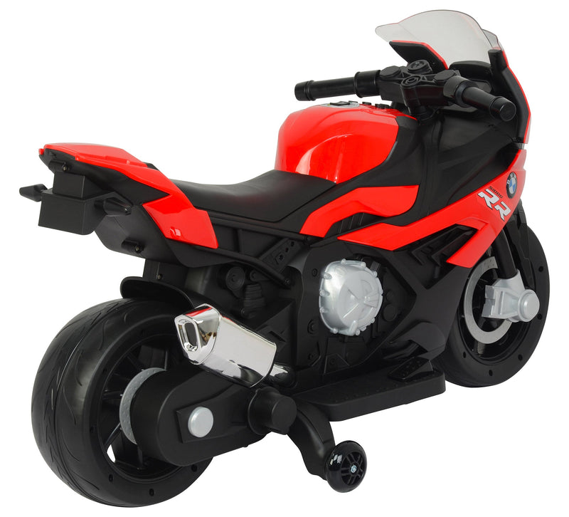 Moto Elettrica per Bambini 12V con Licenza BMW S1000 RR Rossa