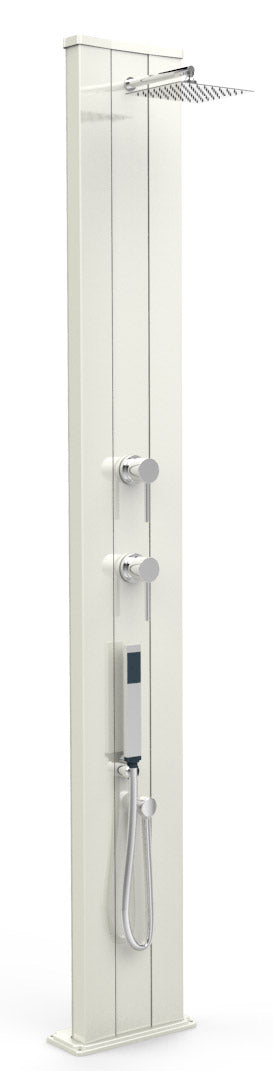 Mitigeur de douche et douche solaire de jardin Arkema Dada S Top Line Perla Bianca sconto