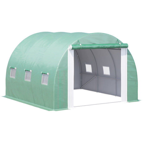 acquista Serre Tunnel 300x300x200 cm en Acier et PE Vert