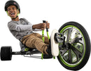 Green Machine Triciclo Go Kart a Pedalata Muscolare 20’’ con Leve Nero e Verde 