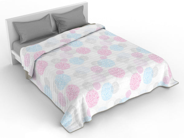 Couette réversible avec imprimé de molécules acquista