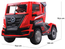 Camion Elettrico Truck per Bambini 12V Kidfun RC Rosso